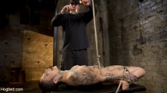 Leigh Raven - Tattooed Pain Slut Endures Brutal Bondage with Agonizing Torment | Picture (1)