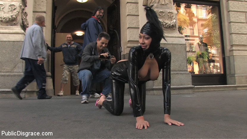 Hot Euro slut gets tied up and fucked for the first time!!!!