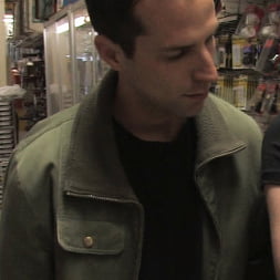 Hot redhead gets publicly fucked and fondled in a hardware store