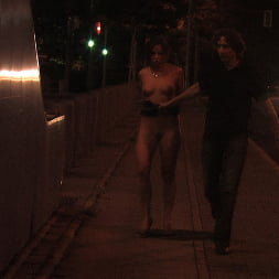 Beautiful Czech girl exposed on the streets at night!!!