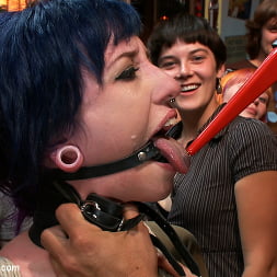 Tightly Bound and Gaged, Ass Fucked in Public