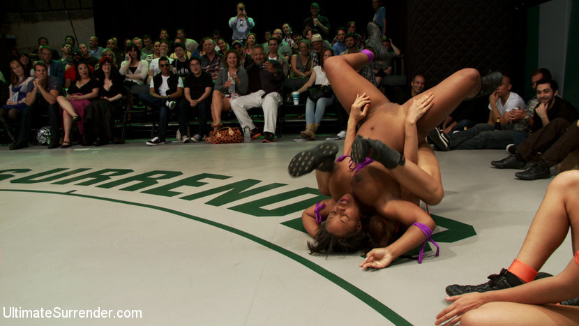 RD 1of April's Live Tag Team Rain DeGrey and Yasmine Loven vs The Dragon and Lyla Storm