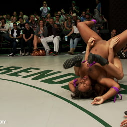RD 1of April's Live Tag Team Rain DeGrey and Yasmine Loven vs The Dragon and Lyla Storm