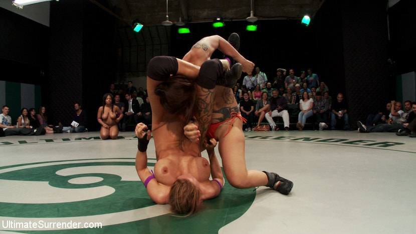 Rd 24 of April's Tag Team Match - Brutal Battle on The Mat