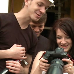 The Perfect Picture - Tiny Russian Girl Ganbanged, Two Dicks in Ass