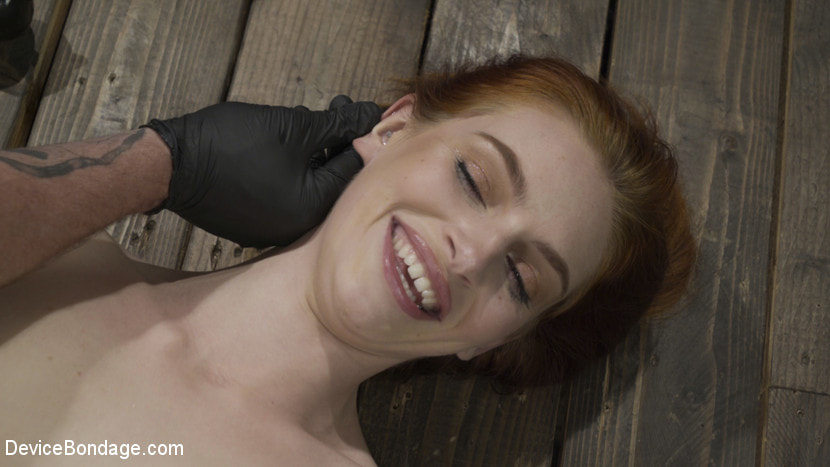 Red Head Slut Gets Destroyed in Diabolical Bondage