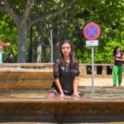 Spanish Slut Frida Sante Fucked Outdoors