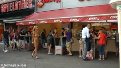 Mona Wales - Horny Blonde Anal Slut Disgraced for Berlin Tourists | Picture (5)