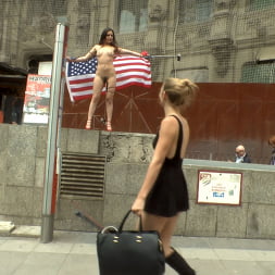 Slutty American Tourist Publicly Disgraces Herself!!!