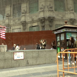 Slutty American Tourist Publicly Disgraces Herself!!!