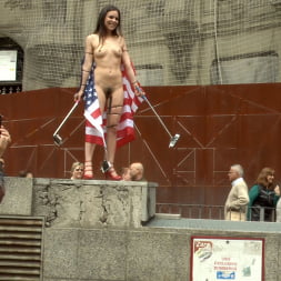 Slutty American Tourist Publicly Disgraces Herself!!!