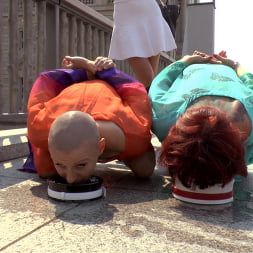 Two Berlin Freaks Get an Intense Public Shaming and Fucking
