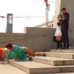 Two Berlin Freaks Get an Intense Public Shaming and Fucking