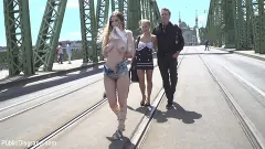 Nikki Thorne - All Natural Busty Brunette Anal Slut First Time DP on Public Disgrace! | Picture (5)