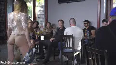 Nikki Thorne - All Natural Busty Brunette Anal Slut First Time DP on Public Disgrace! | Picture (11)