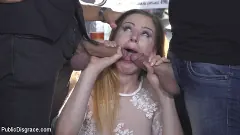 Nikki Thorne - All Natural Busty Brunette Anal Slut First Time DP on Public Disgrace! | Picture (19)