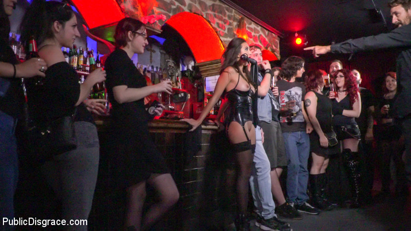 Underground Goth Club turns into a Wild Fuck Party!