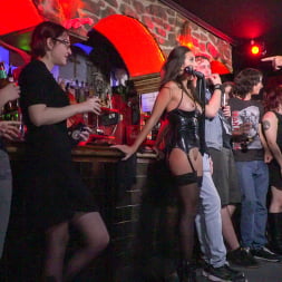 Underground Goth Club turns into a Wild Fuck Party!
