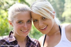 Penny Pax - Captured in the Woods: A Featured Presentation: Two Beautiful Blondes Brutally Fucked in the Wild | Picture (2)