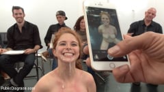 Penny Pax - Slutty redhead shocks art students by taking giant cock in all holes | Picture (8)