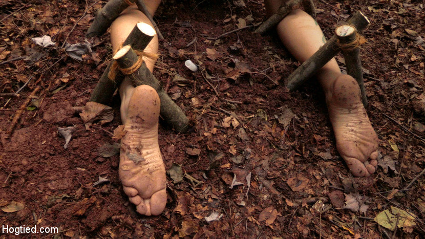 The Dig: The conclusion. A BDSM Abduction Horror Feature film Out door bondage at its best!