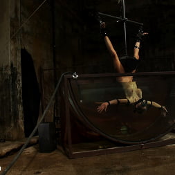 Underwater Inverted Sybian Helpless big tittied blonde suffers mindblowing orgasms