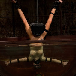 Underwater Inverted Sybian Helpless big tittied blonde suffers mindblowing orgasms