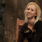 Rene Phoenix in 'Tiny sexy blond suffers heavy weighted nipple clamps and a crotch burner that keeps her on her toes!'