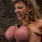 Sara Jay in 'MILF with HUGE EE tits gets them severely bound Pulled brutally to tippy toes! Yea that hurts'