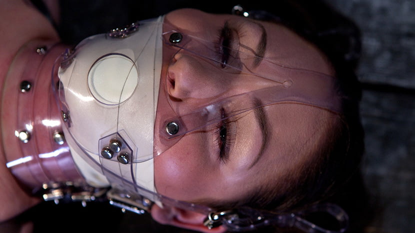 Sexy Sarah gets Fucked Hard in Brutal Bondage with Nerve Racking Breath Play