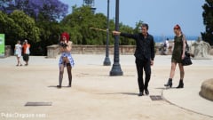 Silvia Rubi - Petite Natural Whore Shamed in Public and Gang Fucked in Rope Bondage! | Picture (4)