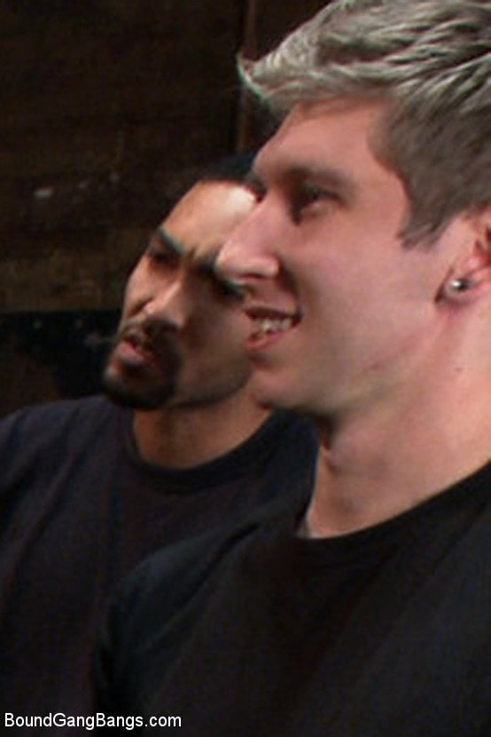 Gorgeous French Girl Taken Down in Rough Gangbang