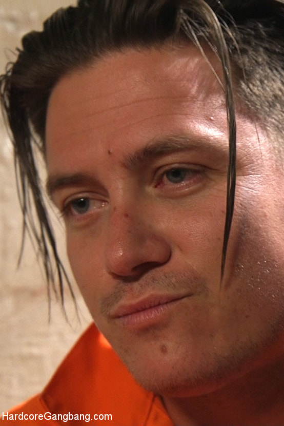Prison Heat: Gangbang virgin begs to be brutalized!