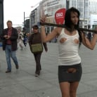 Zenza Raggi in 'Super Hot Euro Babe Disgraced in the Streets'